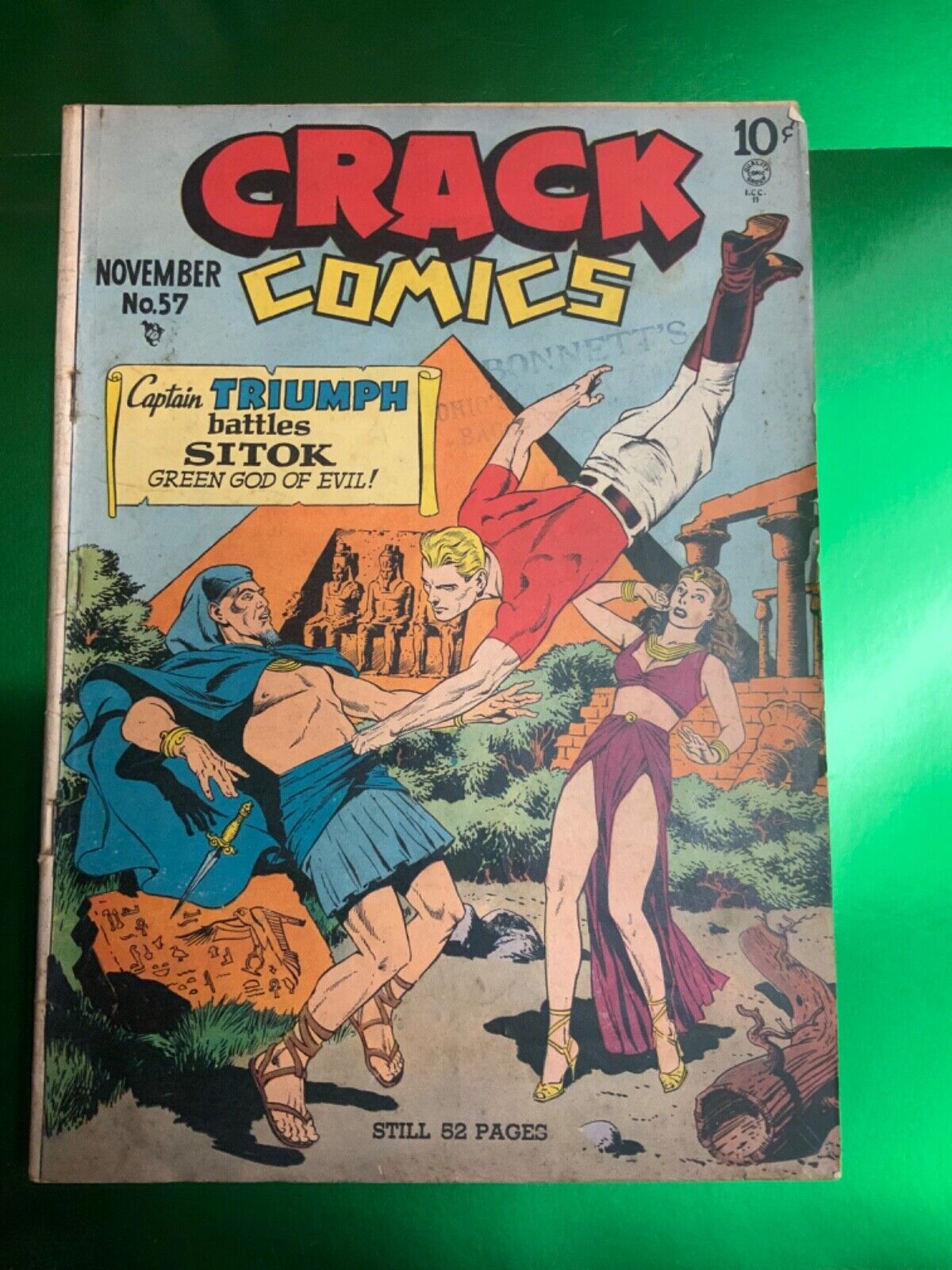 CRACK COMICS #57 QUALITY 1948 GOLDEN AGE REED CRANDALL 1.8