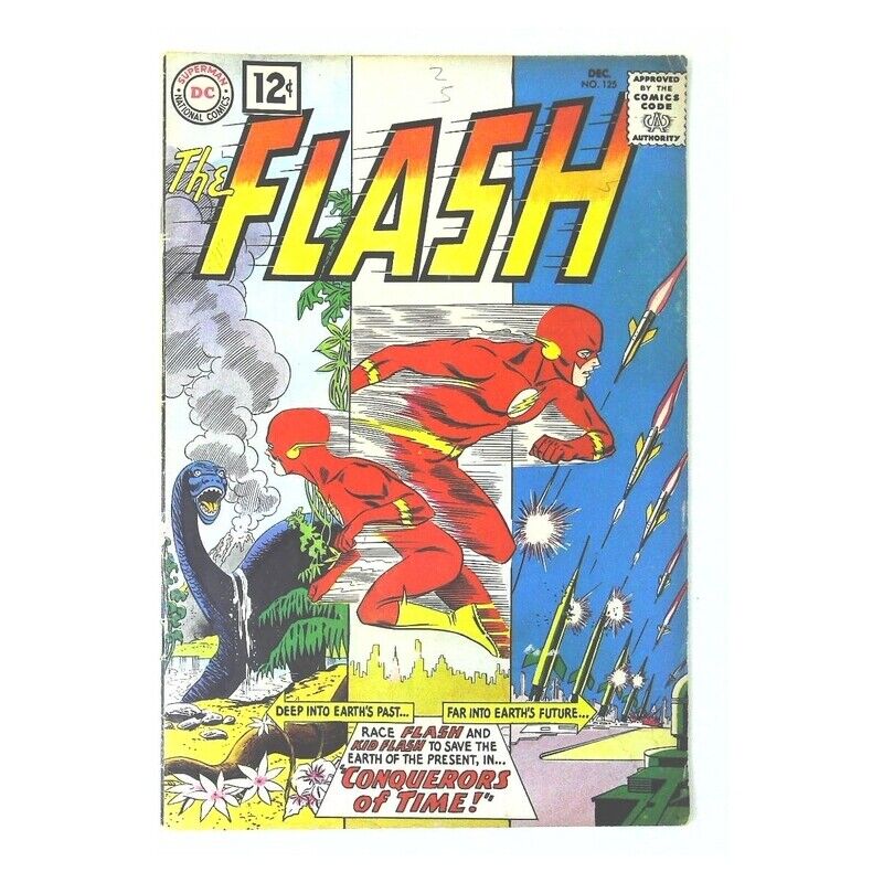 Flash (1959 series) #125 in Fine condition. DC comics [n`