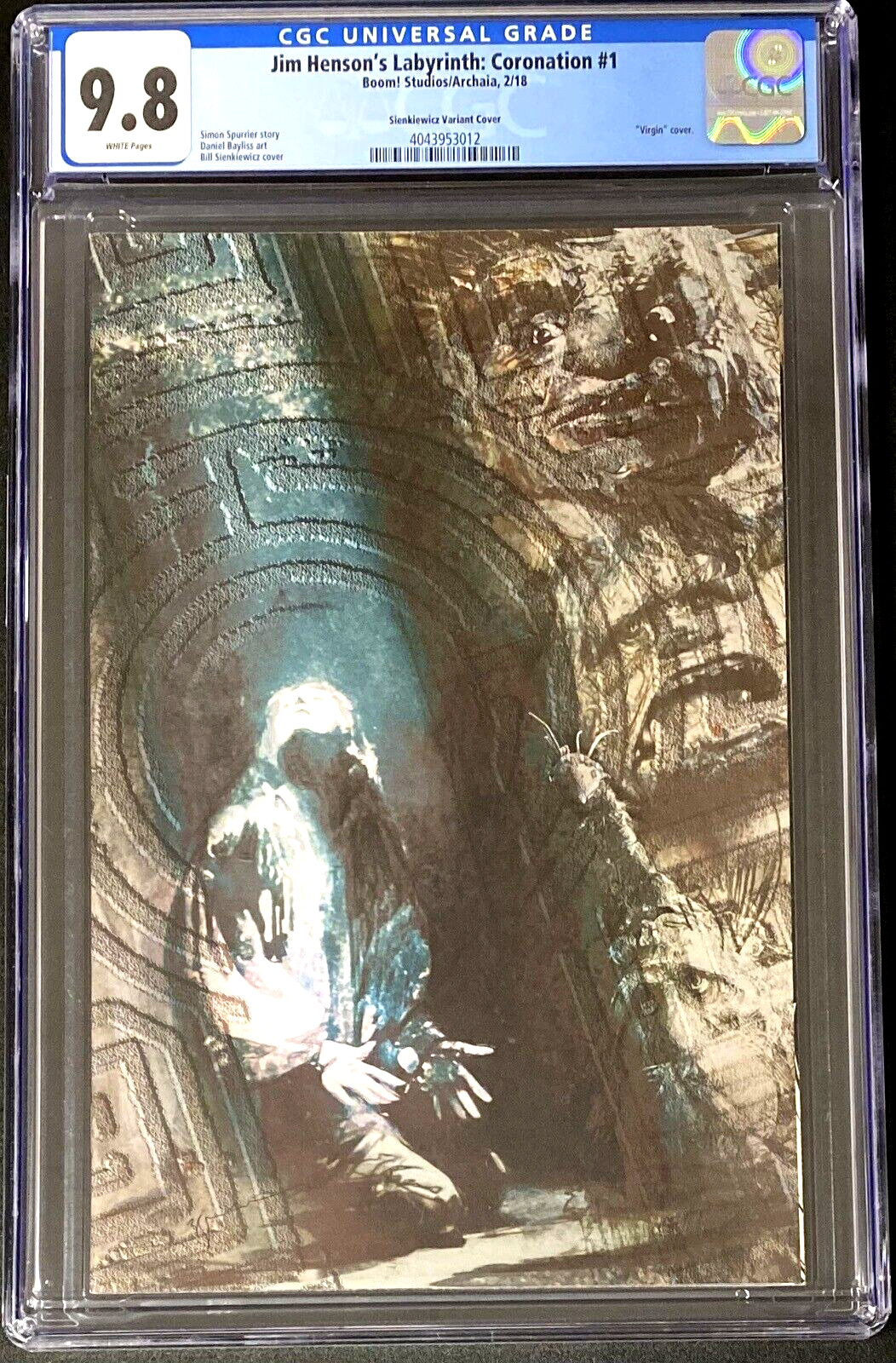 Jim Henson's Labyrinth: Coronation #1 Bill Sienkiewicz Variant Cover CGC 9.8 NM
