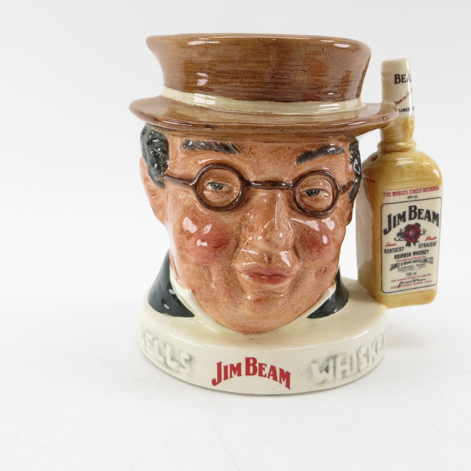 Royal Doulton Jim Beam Bourbon Whiskey Liquor Toby Jug MR. Pickwick  4\