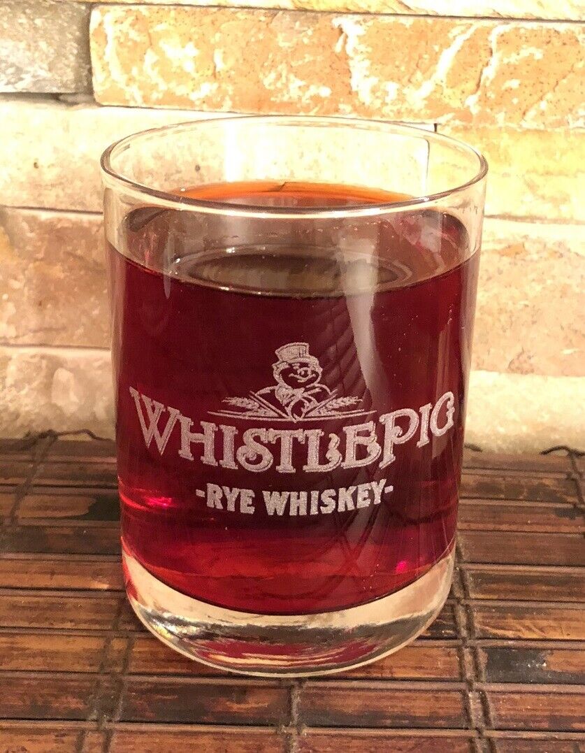 WHISTLEPIG Collectible Whiskey Glass 8 Oz
