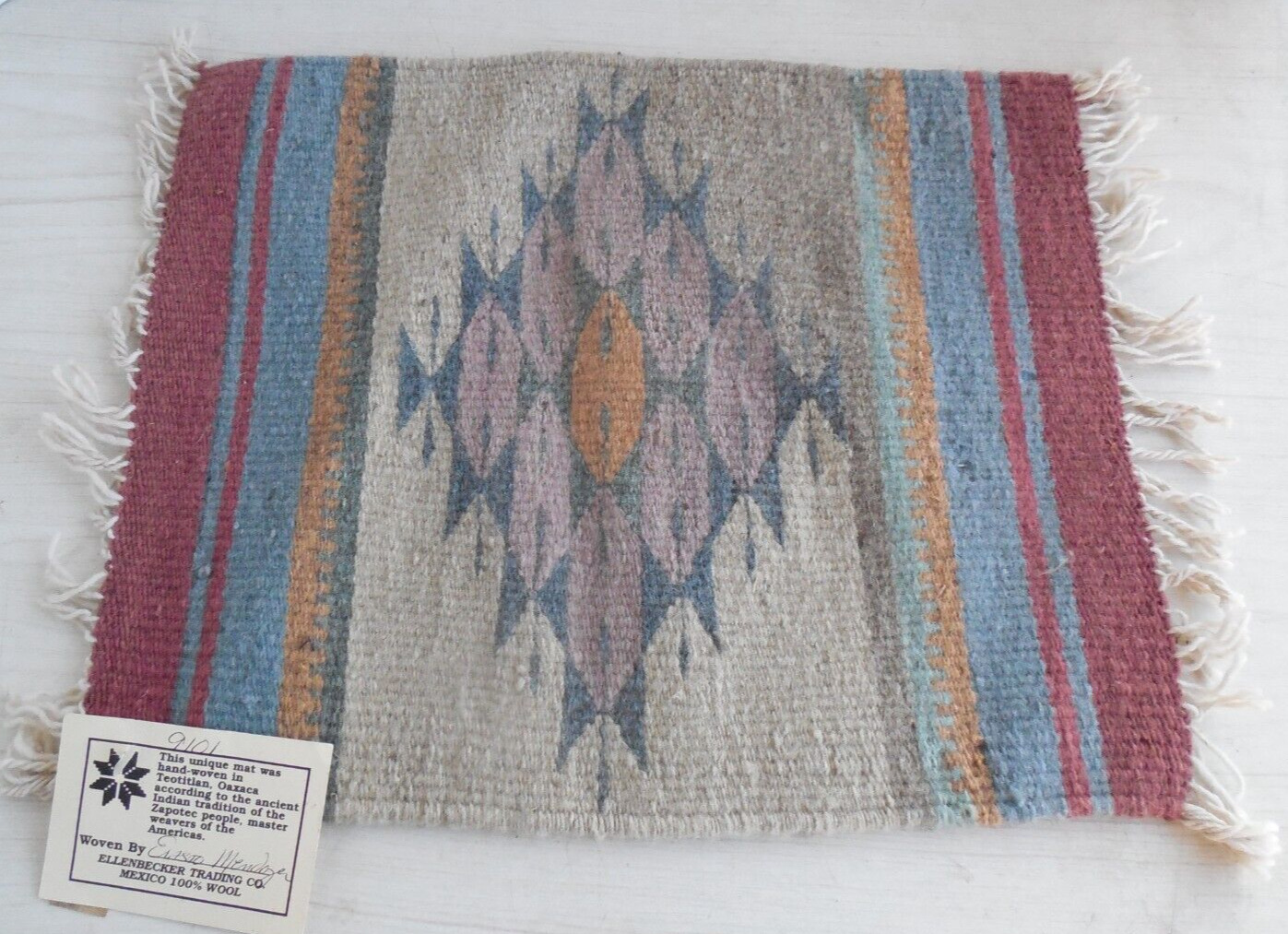Indian Zapotec Hand-Woven 15\