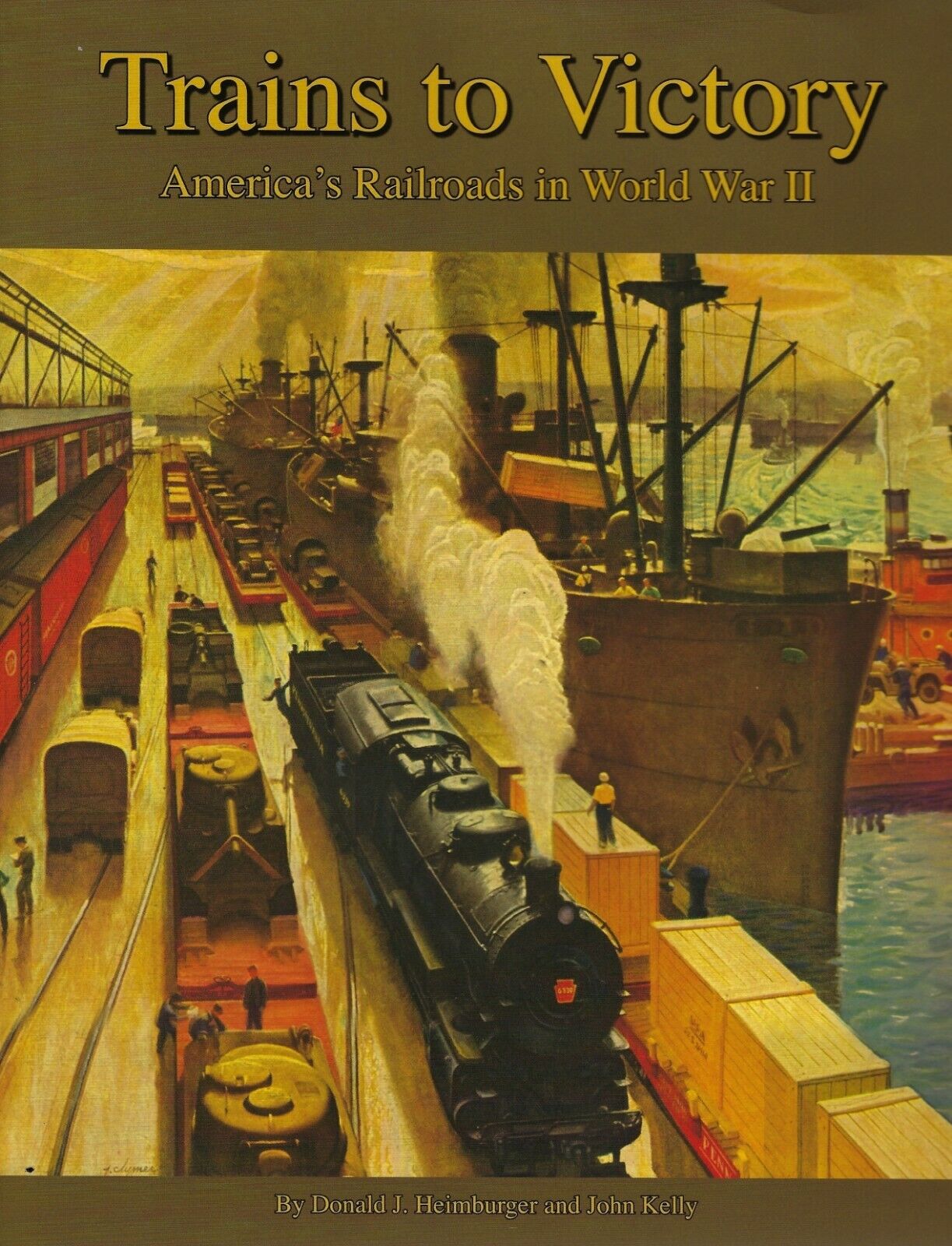 TRAINS TO VICTORY America’s Railroads in World War II NEW BOOK signed by authors