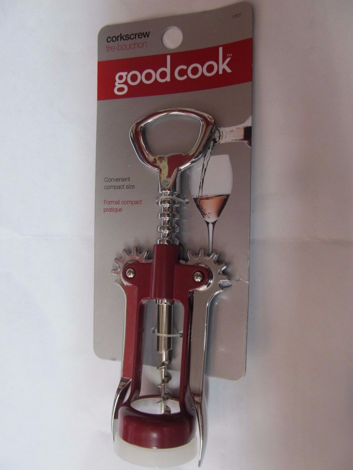 Goodcook Wing style corkscrew #12531  NEW