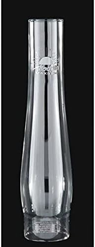 B&P Lamp Genuine Aladdin Brand Heelless Clear Glass Lamp Chimney Measures 2 5/8