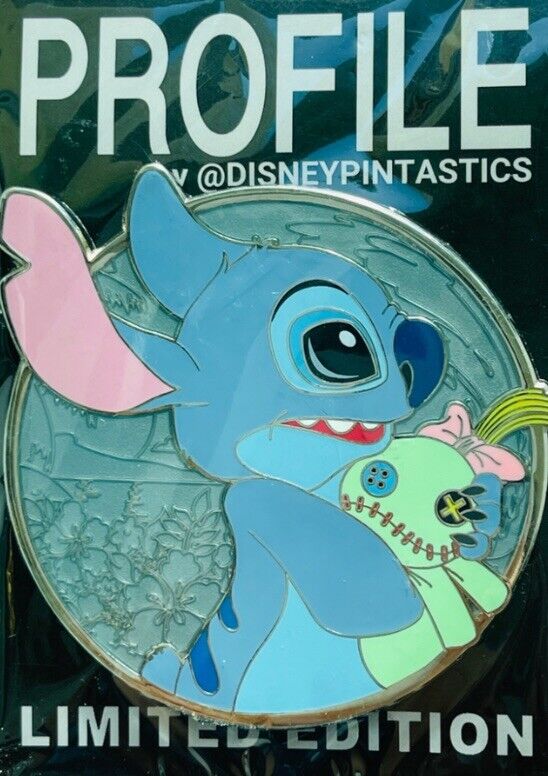 Disney Pin Stitch Wdi Cuties Heroes Profile Fantasy Le 50 Lilo Scrump Gantu RARE