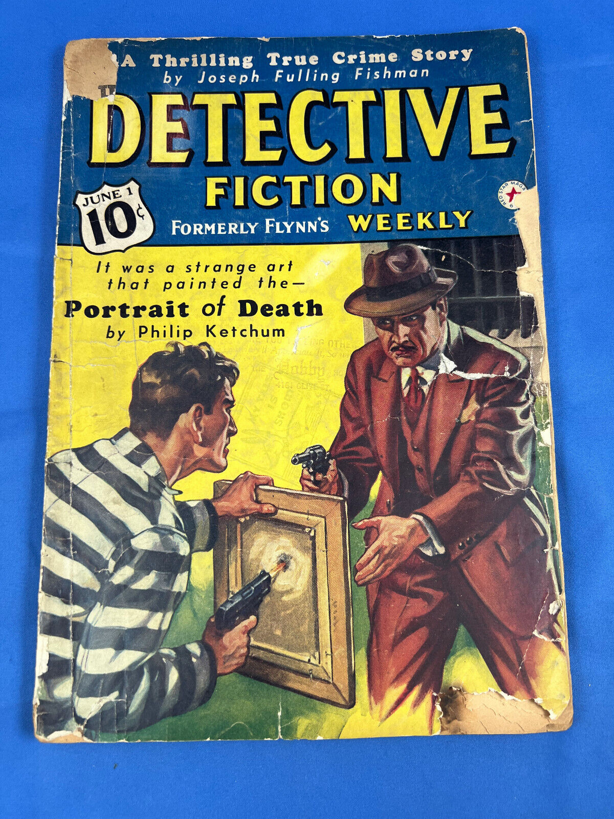 Detective Fiction Weekly ~ Pulp ~ 1940 June 1 ~ Classic Cover ~  ~