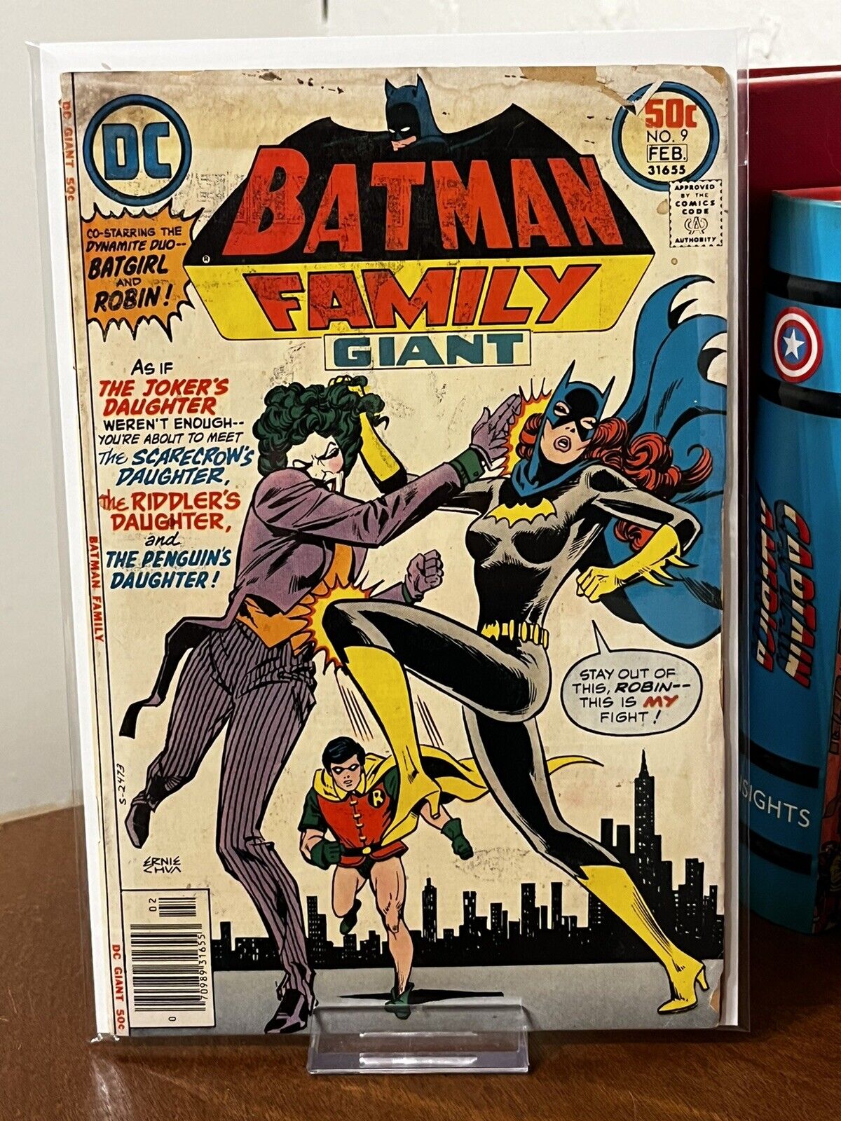 Batman Family Giant #9 Joker's Daughter Vs Batgirl 1977