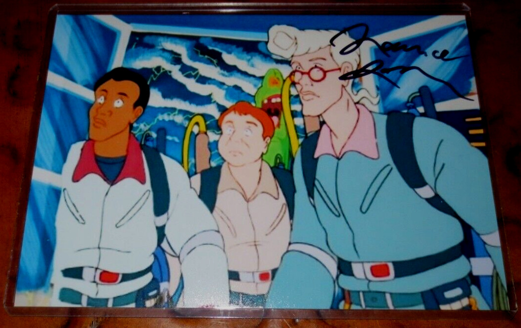 Maurice LaMarche voice actor signed autographed photo Egon in Real Ghostbusters