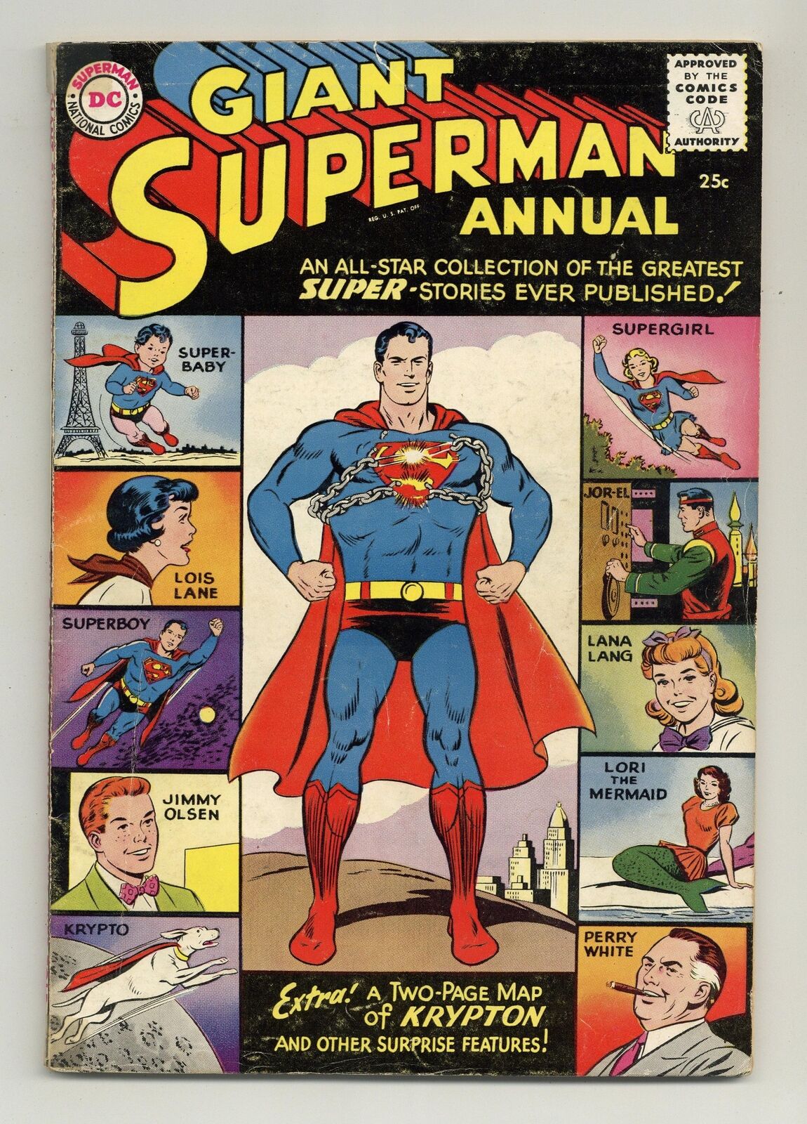 Superman Annual #1 VG 4.0 1960