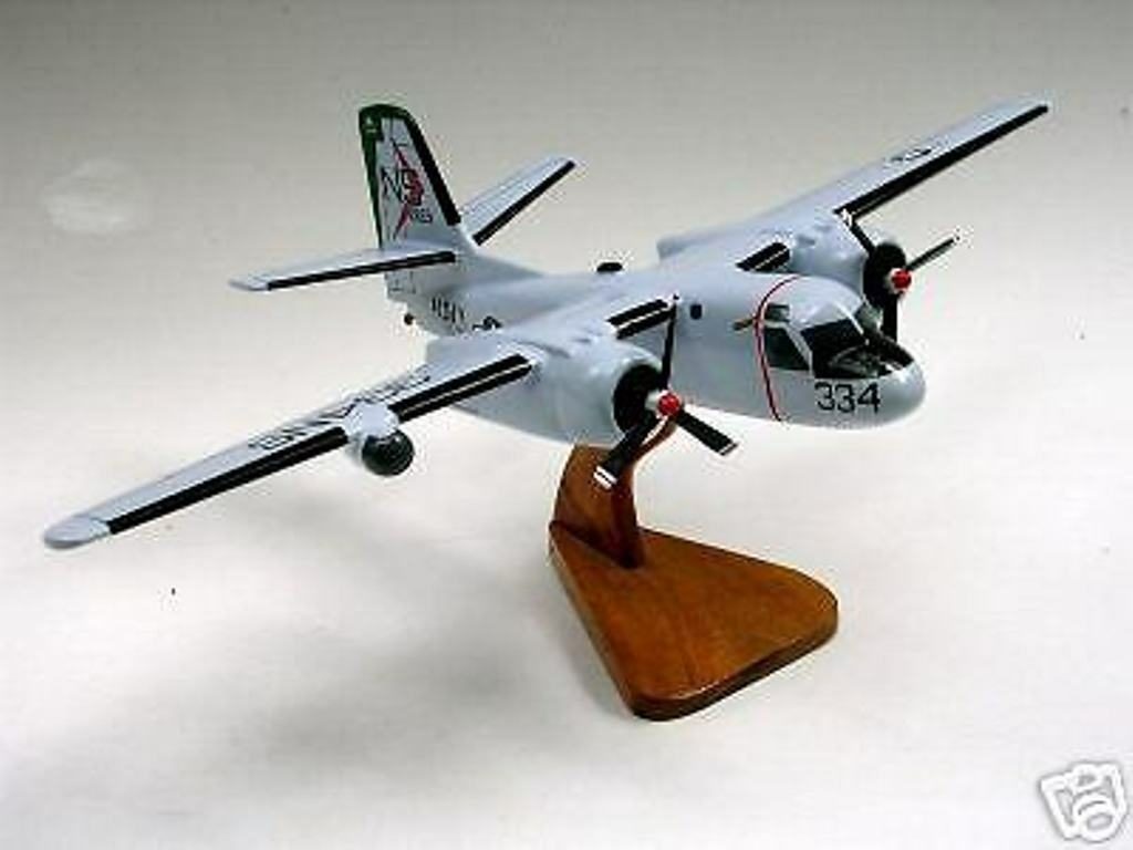 S2E S-2 Grumman Tracker S2-E Airplane Desktop Wood Model Big New
