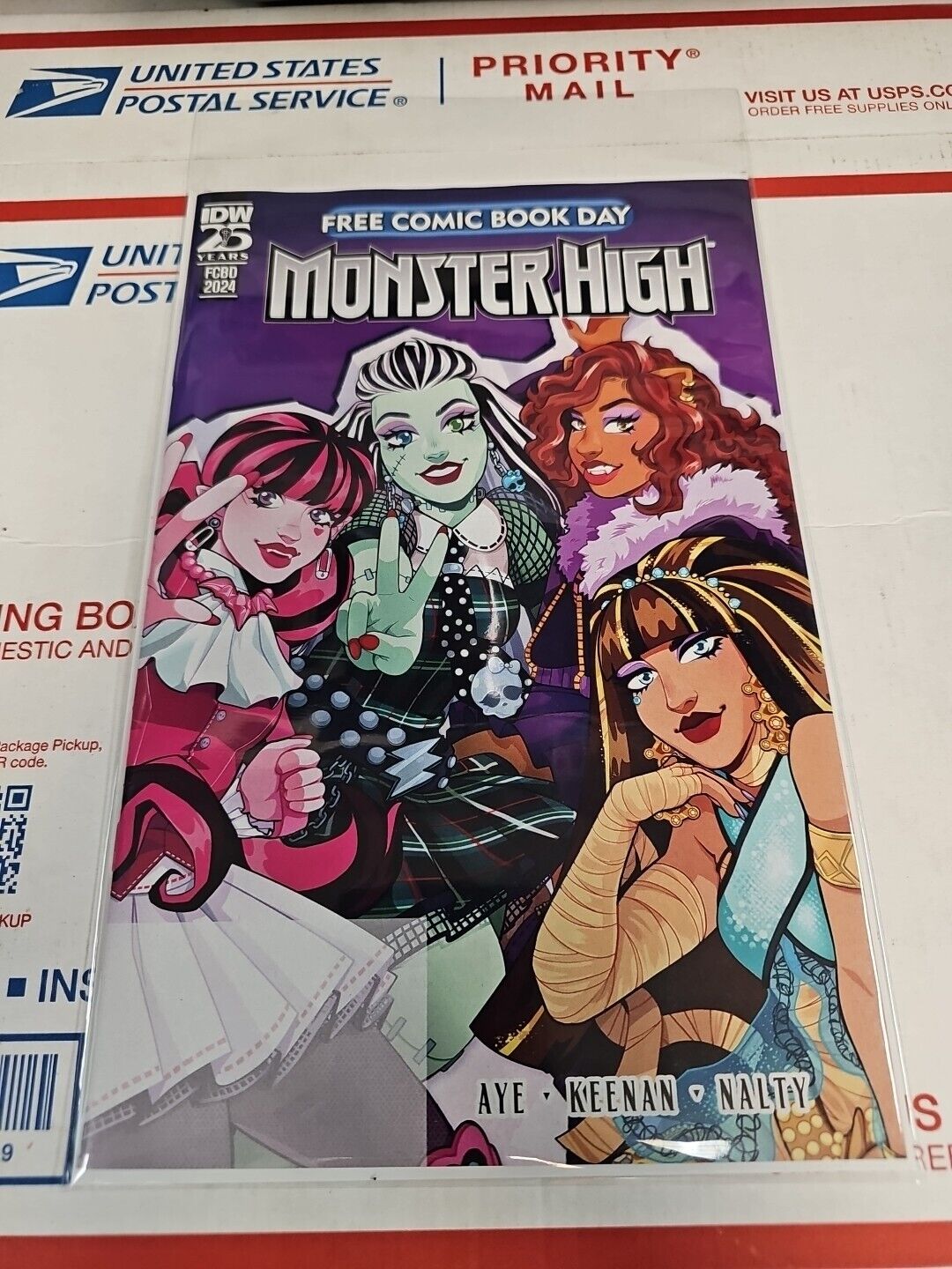 Monster High FCBD 2024 NM- OR BETTER BAG AND BOARDED 