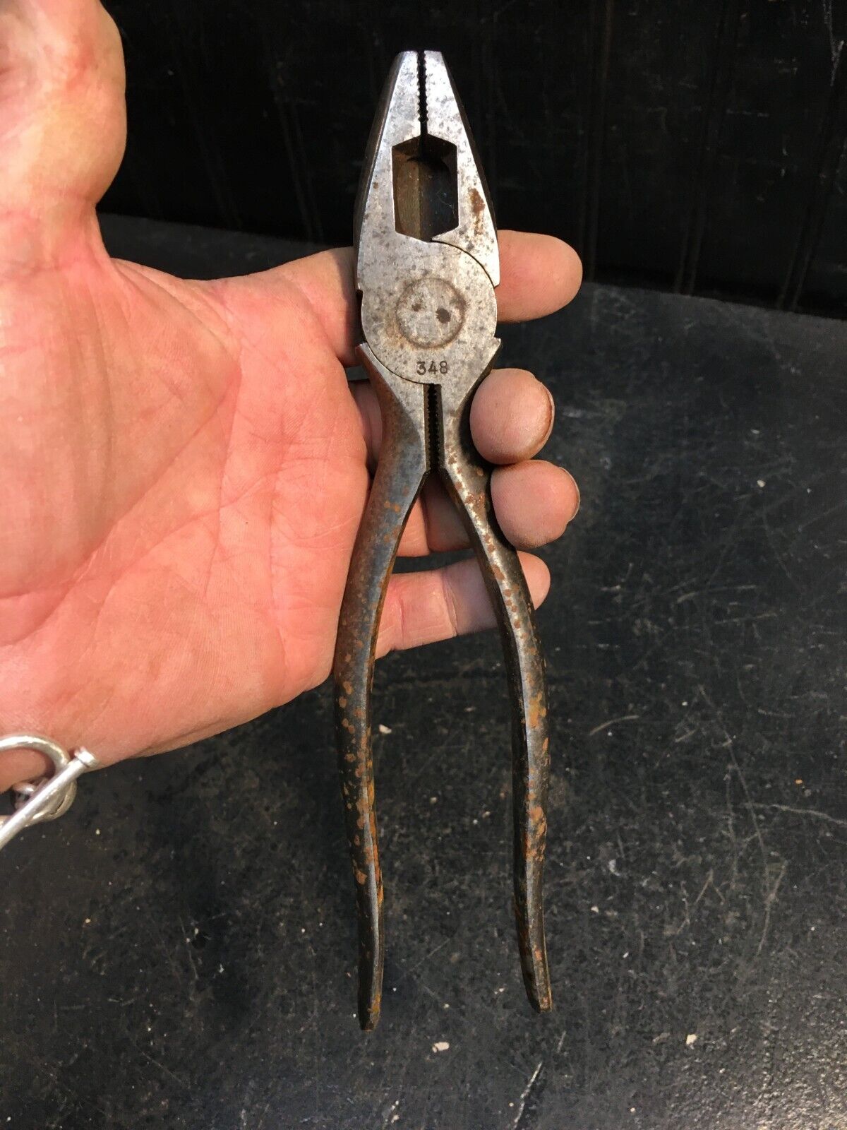 Vintage Channellock Lineman Snip Pliers No. 348 Meadville, PA USA