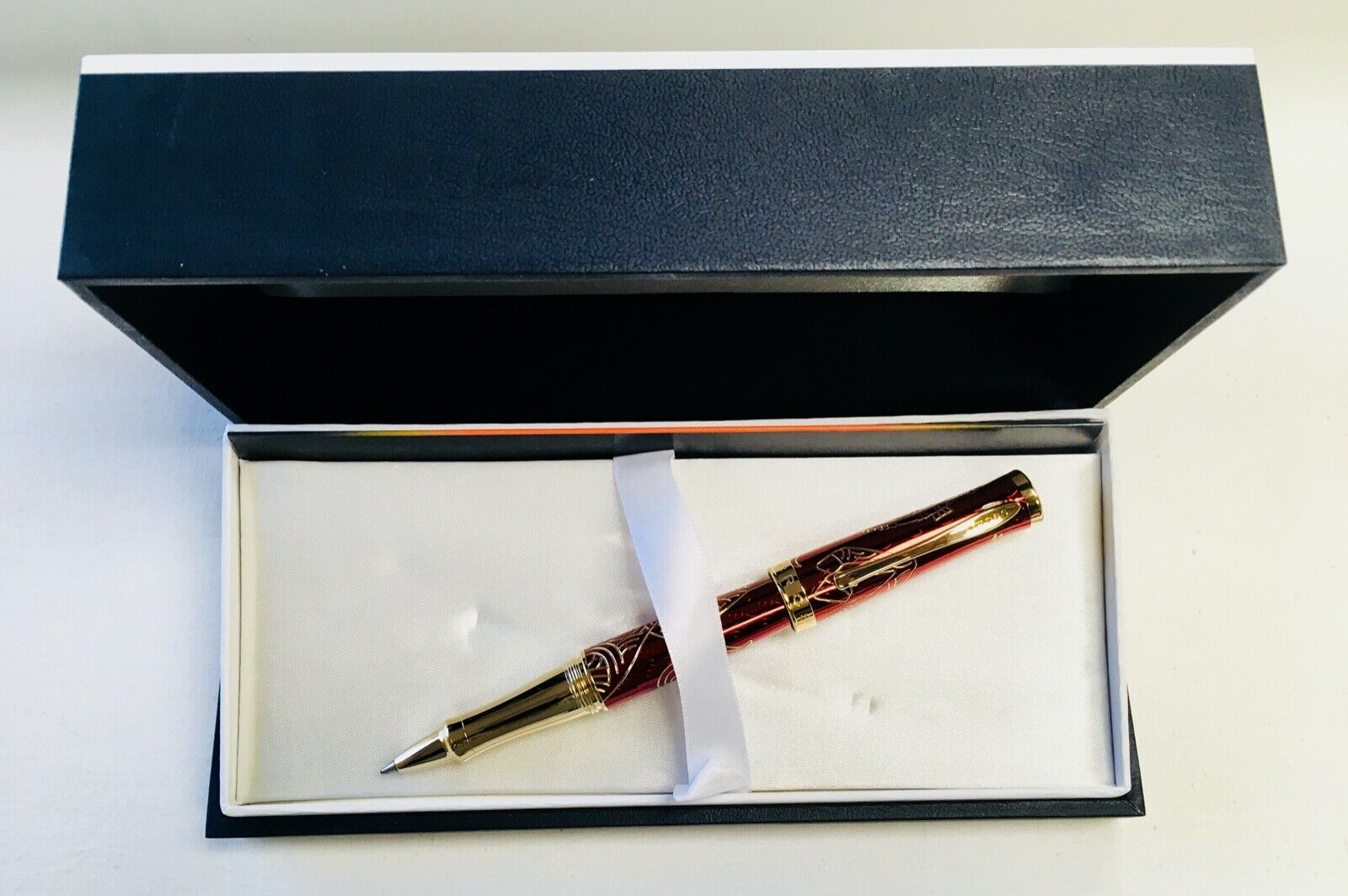 Cross Sauvage 2014 Year Of The Horse Imperial Red Lacquer Rollerball Pen