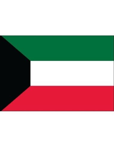Kuwait 2\' x 3\' Indoor Polyester Flag