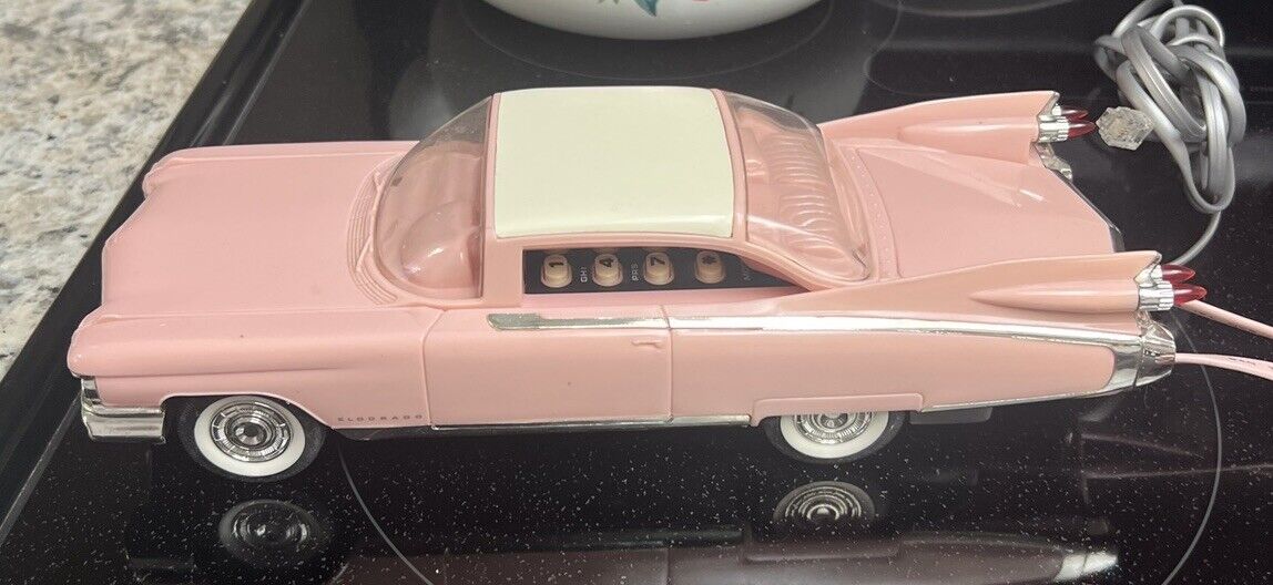 Vintage Telemania Pink Cadillac Eldorado Landline Phone. Works