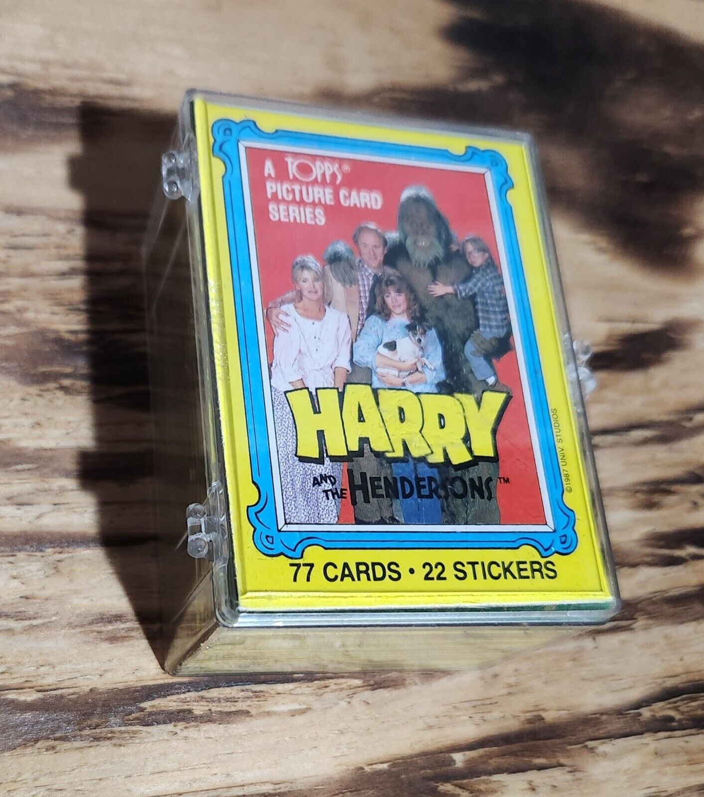 1987 Topps Harry & the Hendersons TV Show Set W/Sticker Inserts Complete 