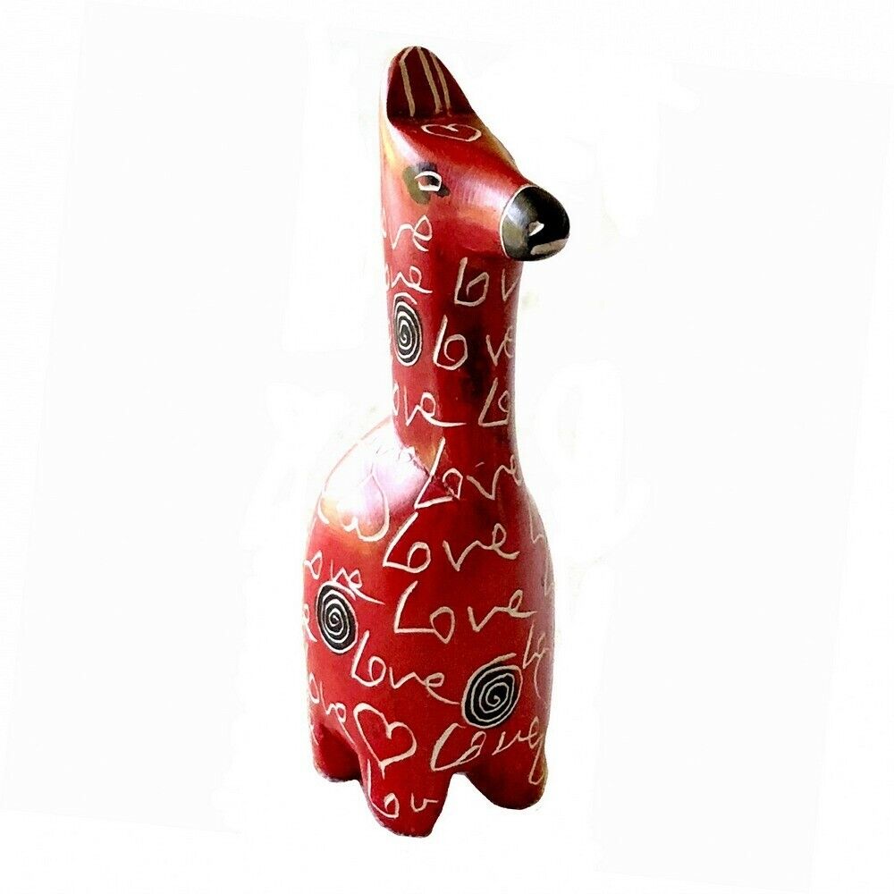 Cute soapstone “Love” Sculpture – Horse