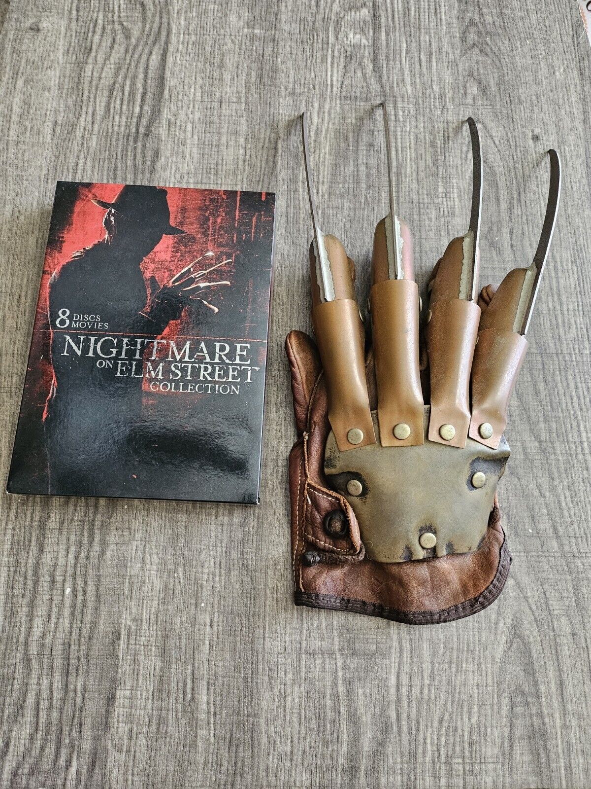 Handmade With Real Metal Blades A Nightmare On Elm Street Freddy Krueger Glove