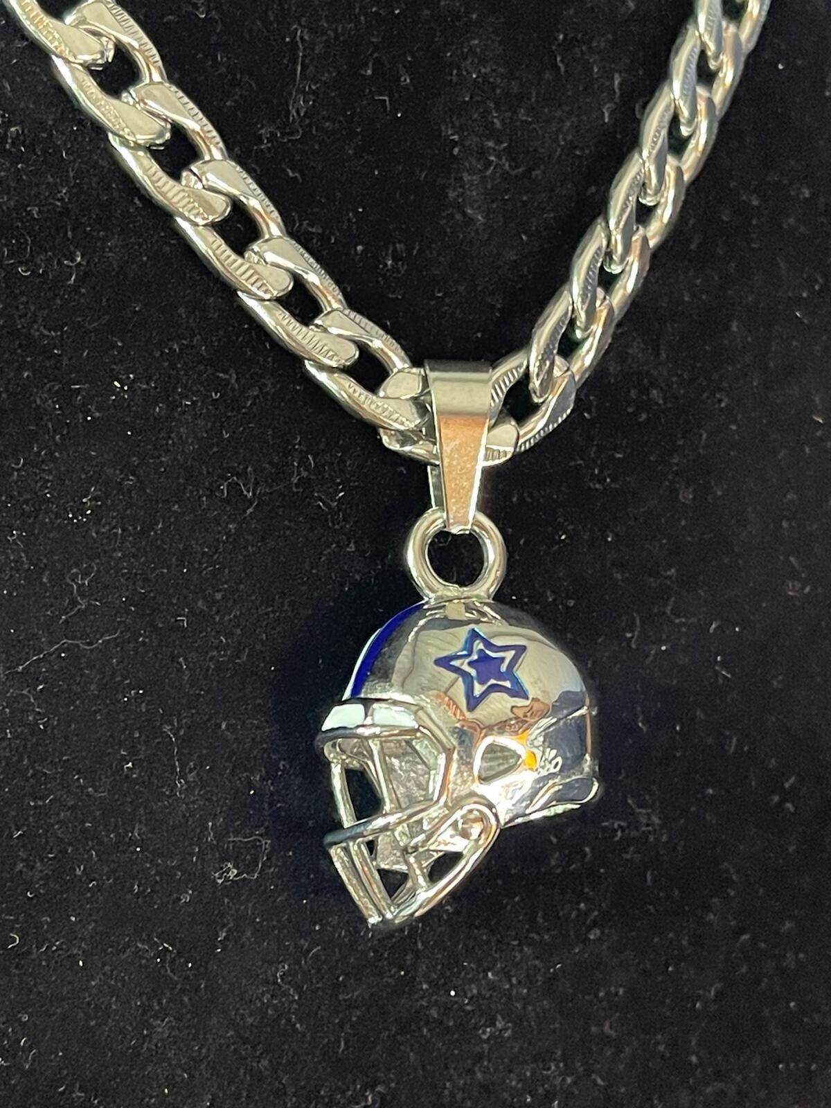 Dallas cowboys  Necklace With Pendant, Stainless Steel 316L Unique Gift