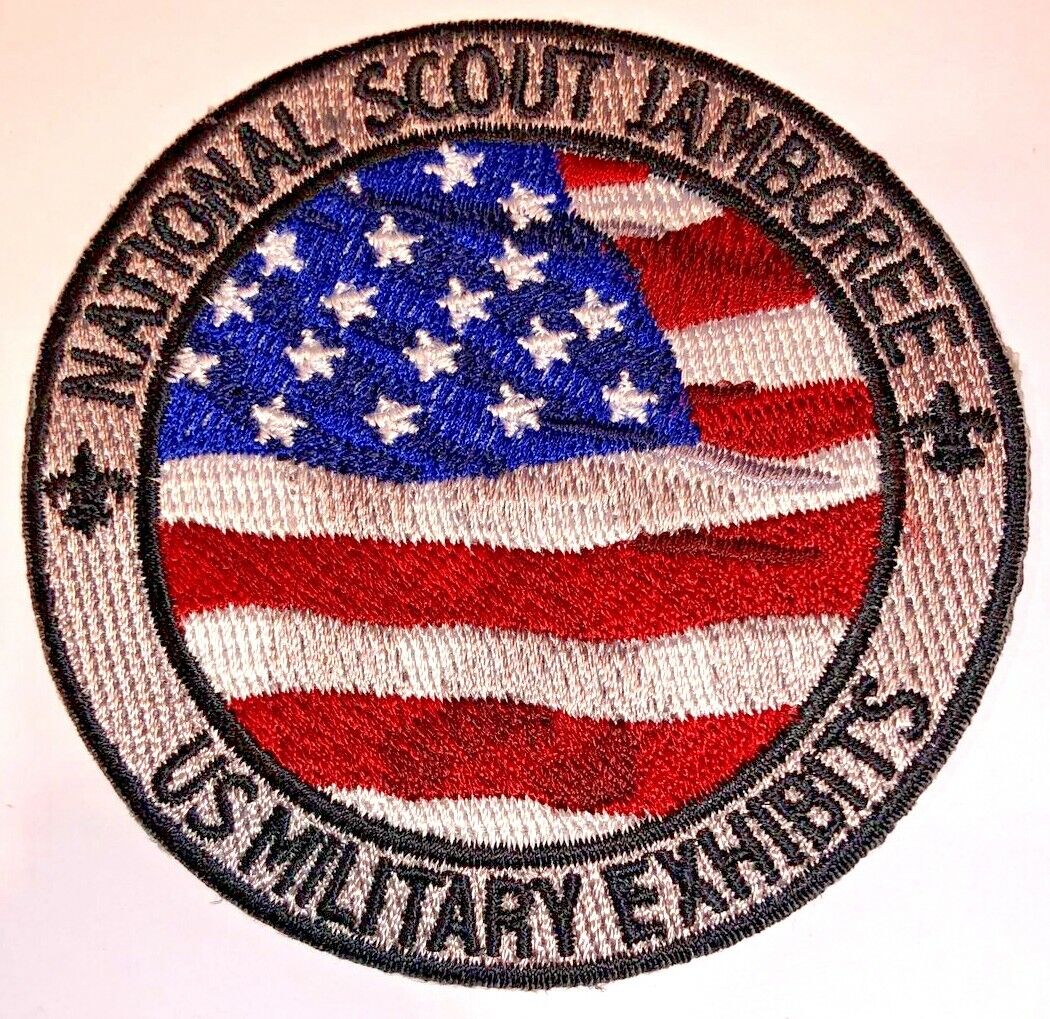 2017 US Military Exhibits (Undated) Patch National Boy Scout Jamboree MINT