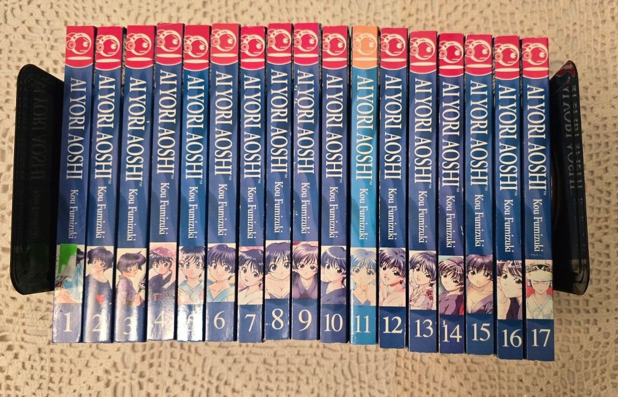 AI Yori Aoshi English Manga Volumes 1-17 Complete Set TokyoPop