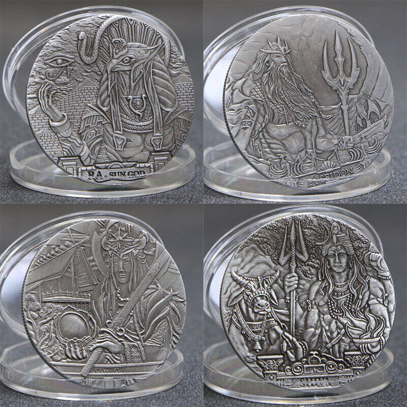 U.S.A Coin Ancient Greek Patron Saint Commemorative Challenge Coins Souvenir