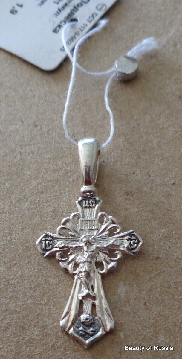  sterling silver 925\'  Christ cross   Pendant   #63