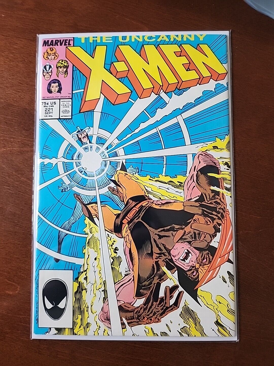 The Uncanny X-Men #221 (Marvel Comics September 1987)