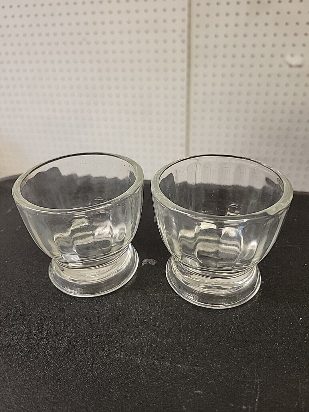 Vintage BC Glass Egg Cups (Set Of 2)
