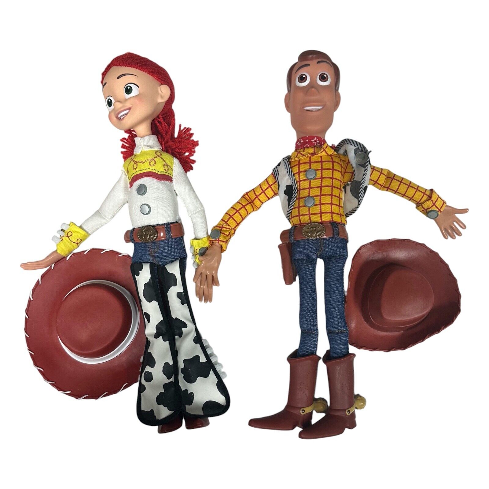 Disney Parks Toy Story Woody & Jessie Talking Action Figure Set READ