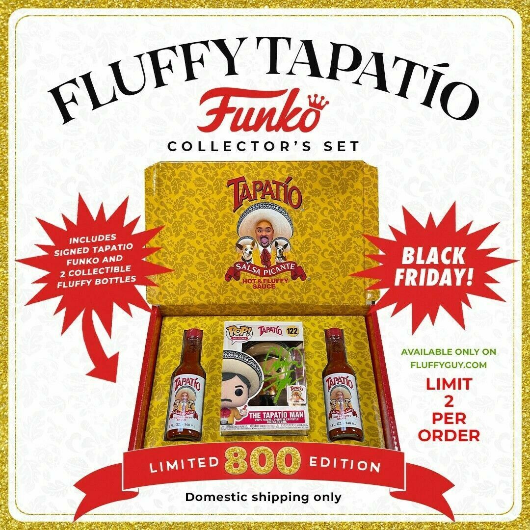 Fluffy Tapatío Funko Signed Collector's Set LE 800 | IN HAND
