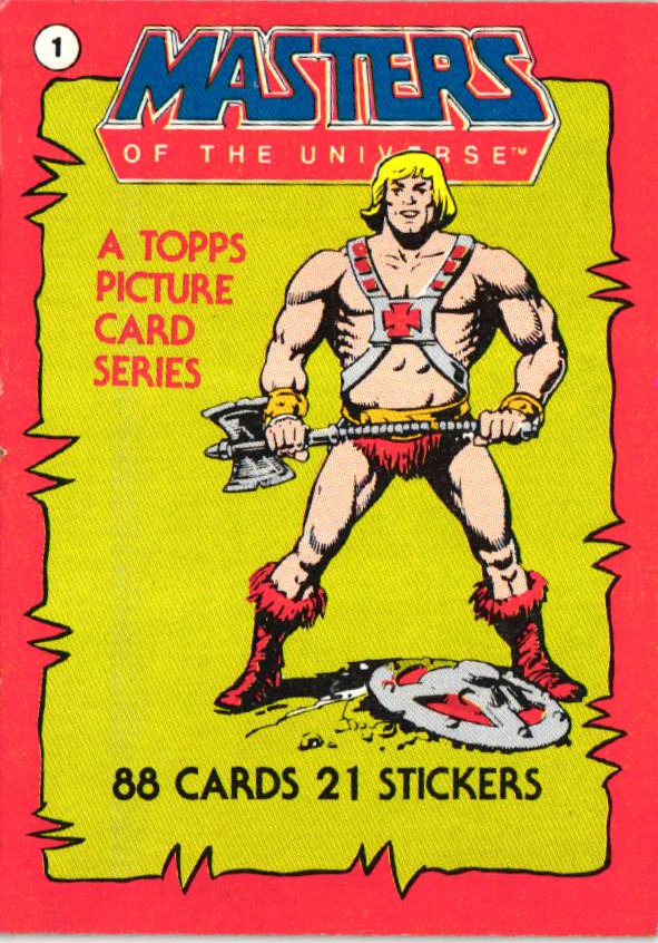 1984 Topps He-Man Masters of the Universe (1-88) / U Pick Cards / Buy2+ Save10%