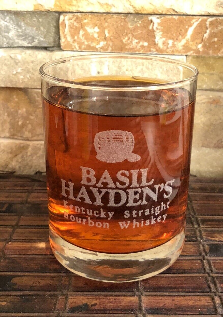 BASIL HAYDEN'S Collectible Whiskey Glass 8 Oz