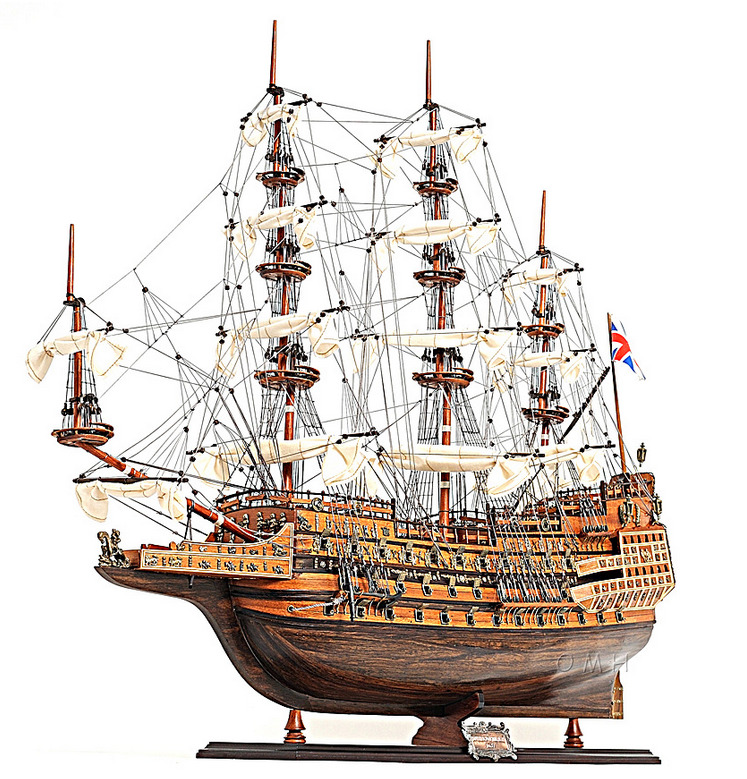 Exclusive Edition of the H.M.S. Sovereign of the Seas Model Ship