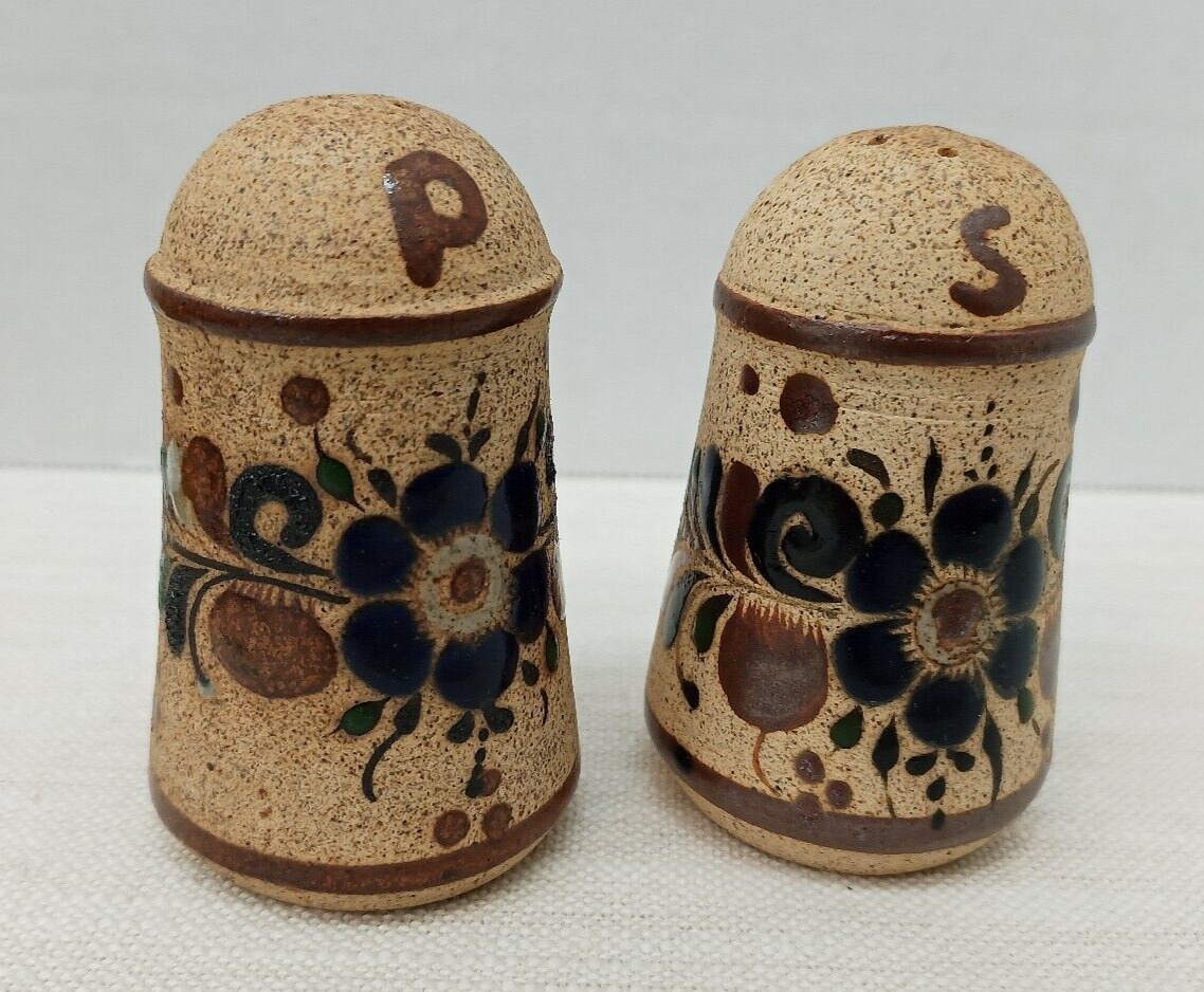 Netzi Mexico Salt and Pepper Shakers Handmade with Stickers No Stoppers
