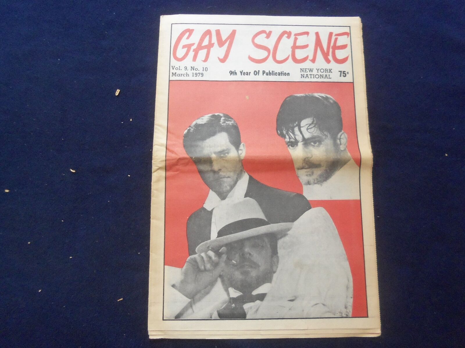1979 MARCH GAY SCENE NEWSPAPER - GREAT COVER PHOTOS AND STORIES - NP 6795