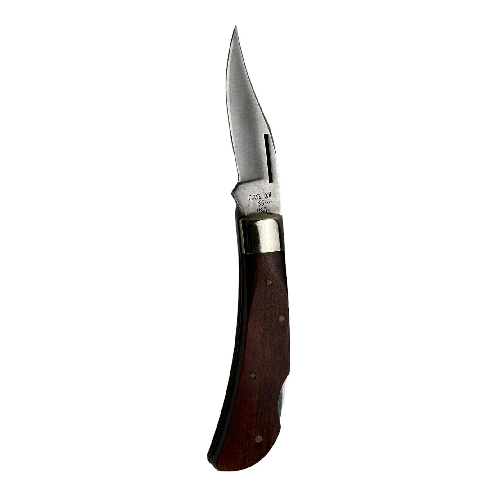 1981 WR Case Pakkawood Sharpfinger Pattern #P1051 1/2L SSP Pocket Knife 9 Dot