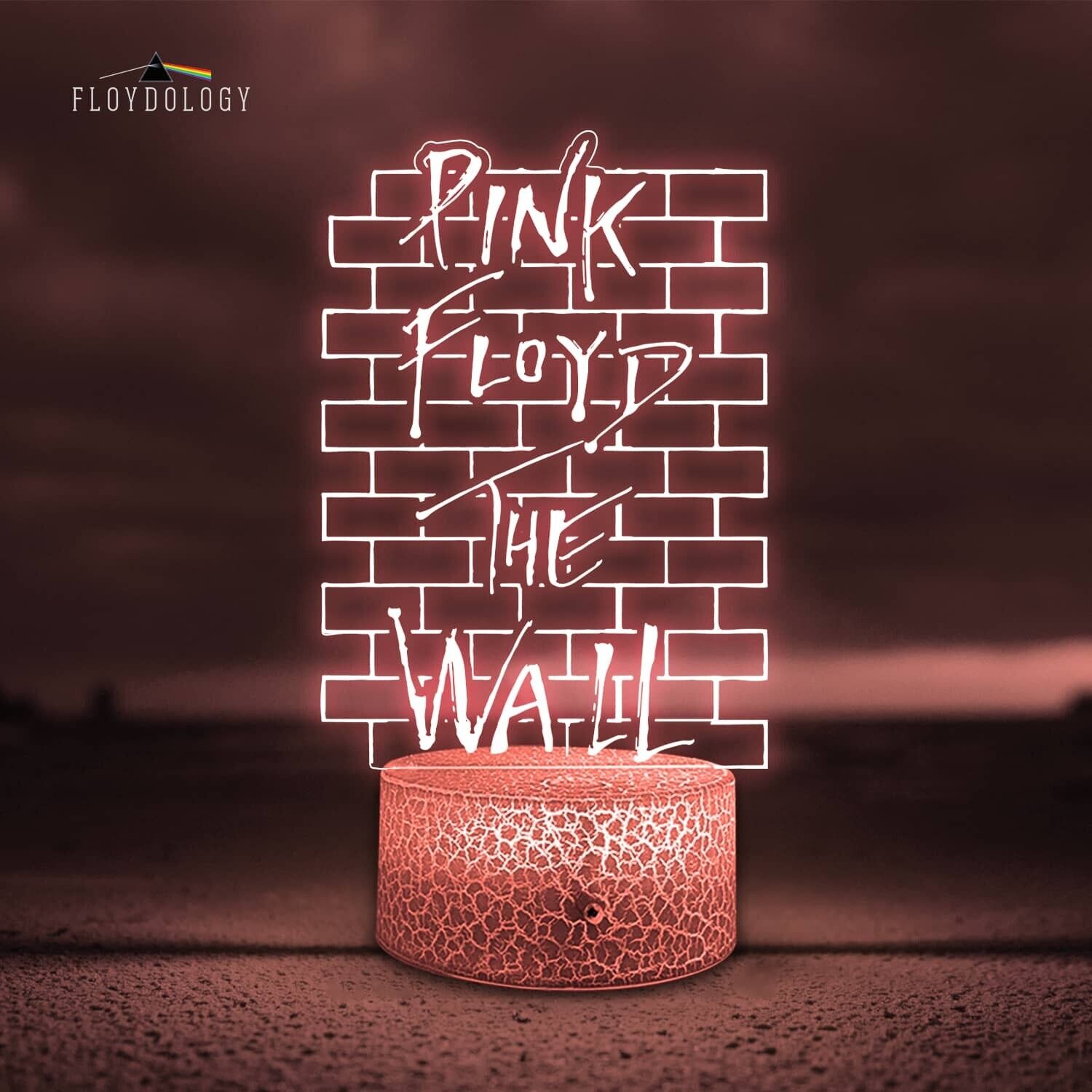Pink Floyd The Wall 7 Color Night Lamp with Remote