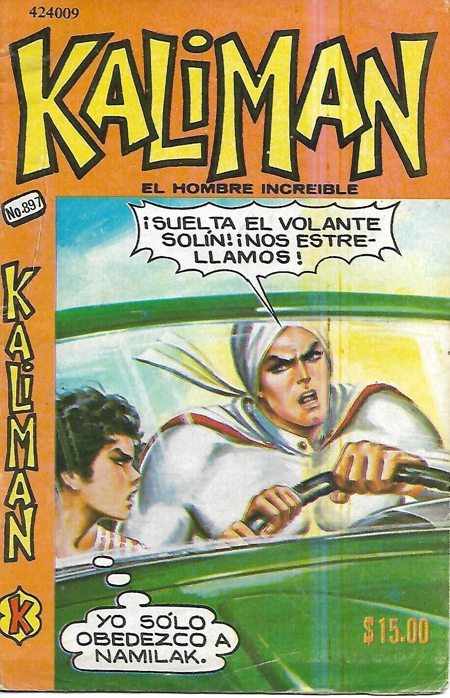Kaliman El Hombre Increible #897 - Febrero 4, 1983 - Mexico