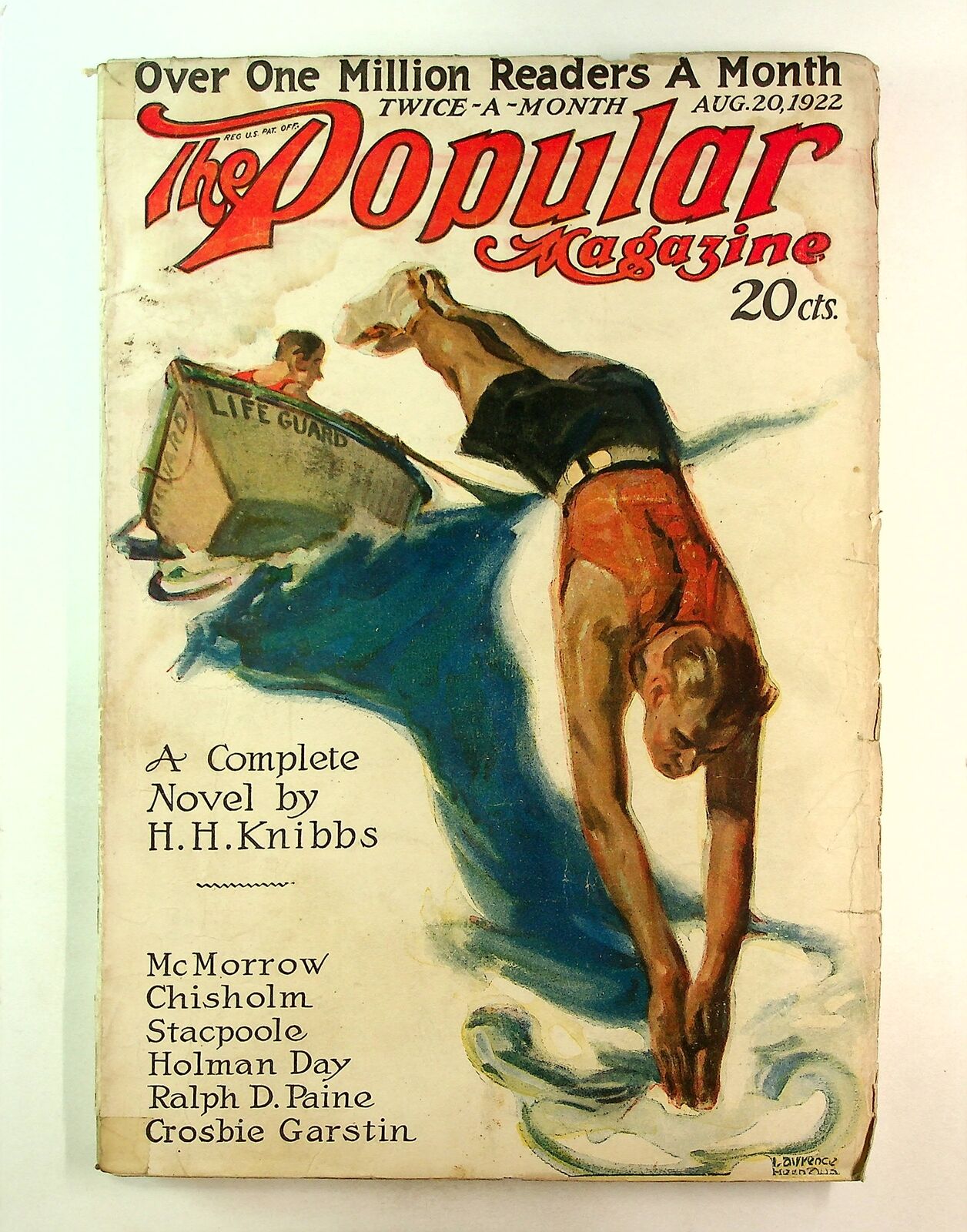 Popular Magazine Pulp Aug 20 1922 Vol. 65 #3 GD/VG 3.0