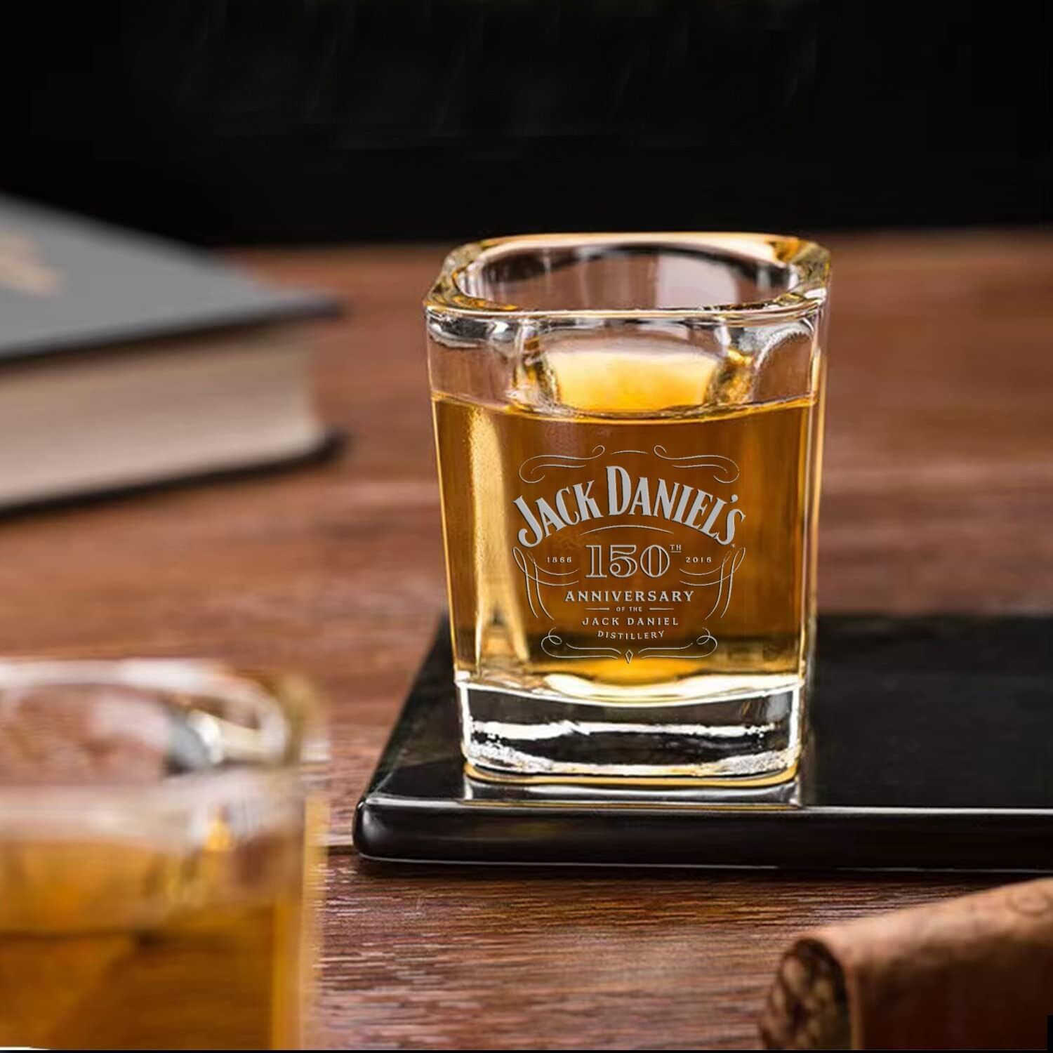 JACK DANIELS 150TH ANNIVERSARY Whiskey Shot Glass