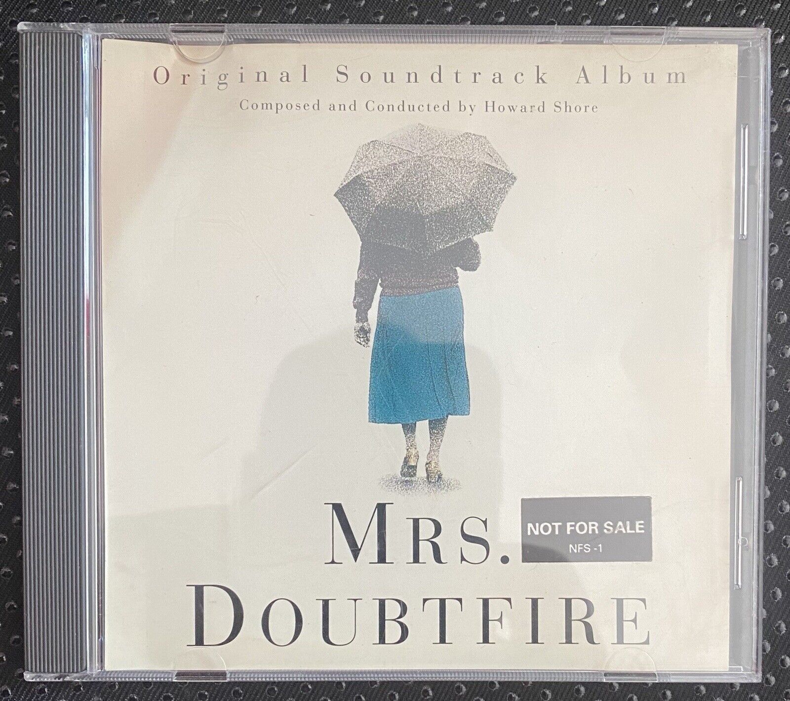 Mrs. Doubtfire NFS-1 Not For Sale Original Soundtrack Album Movie CD Rare OOP