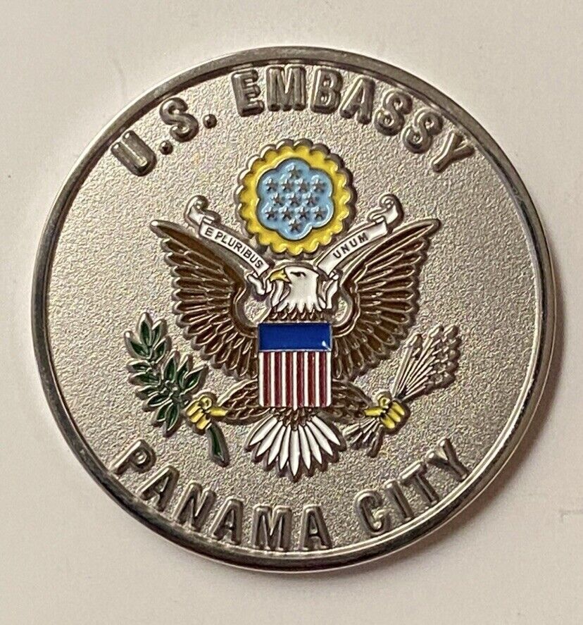 U.S. EMBASSY PANAMA CITY*** CHALLENCE COINS