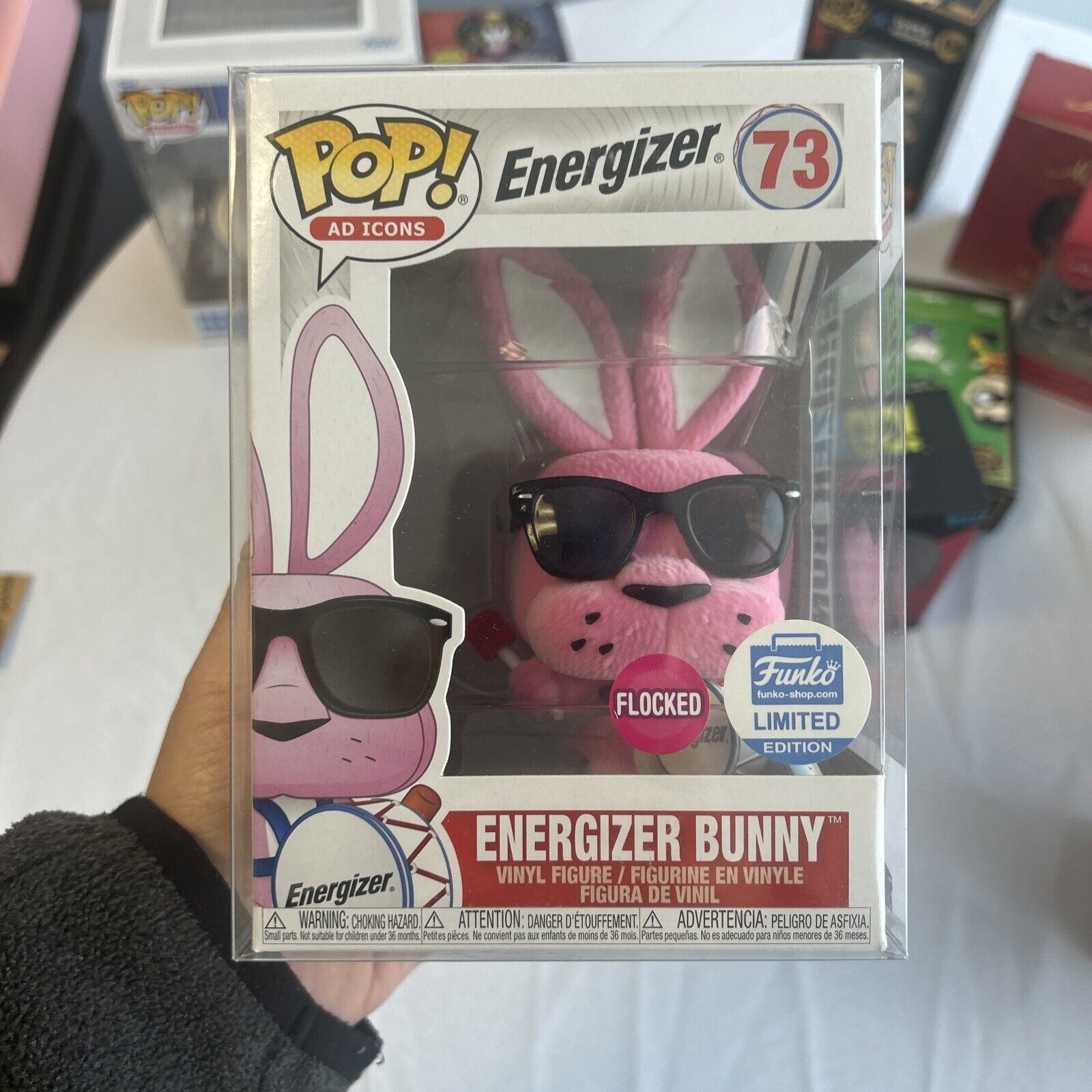 Funko Ad Icons  Energizer Bunny (Flocked) Funko Exclusive Mint Rare Vaulted