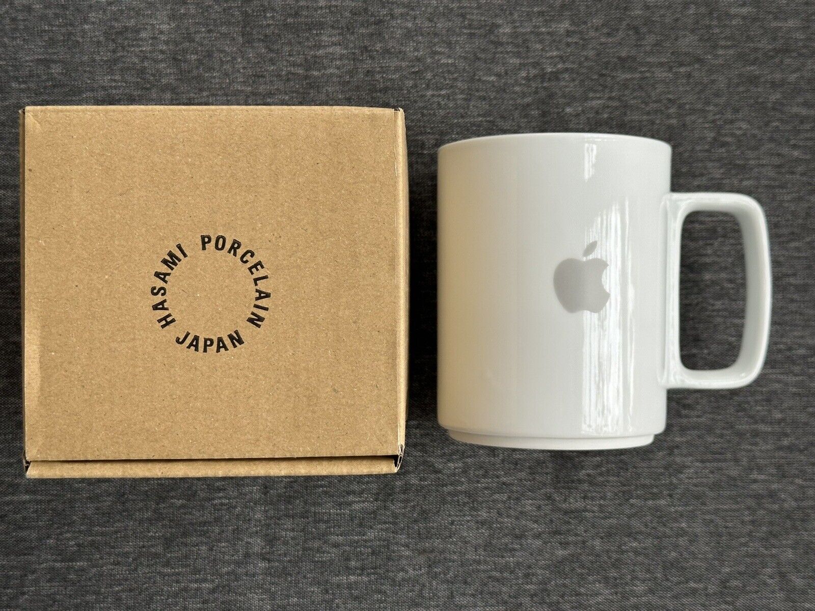 Apple Infinite Loop - Mug by Hasami Porcelain Japan - White - Large - NEW