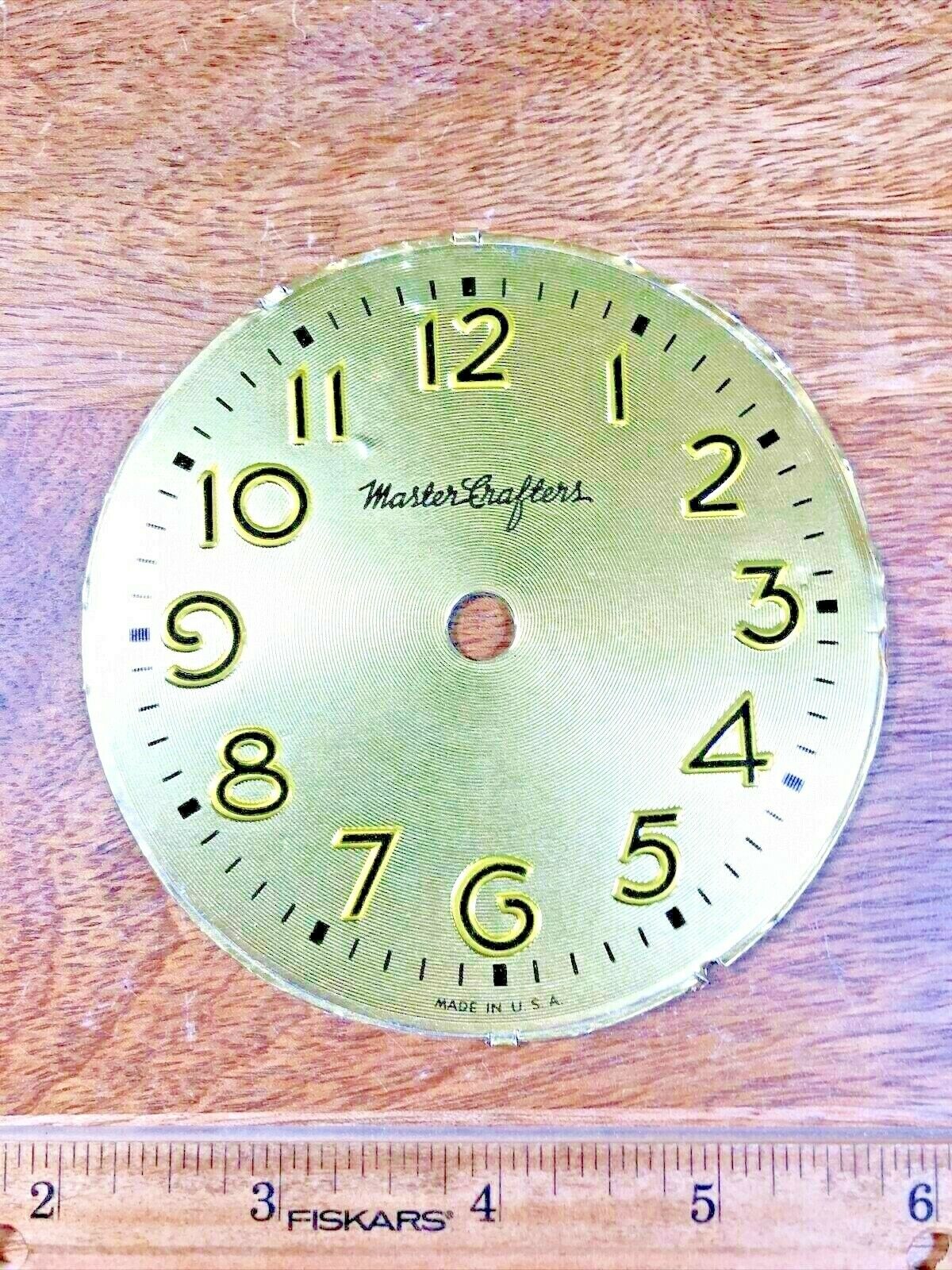 Old MasterCrafters Clock Dial Pan  (K1753)