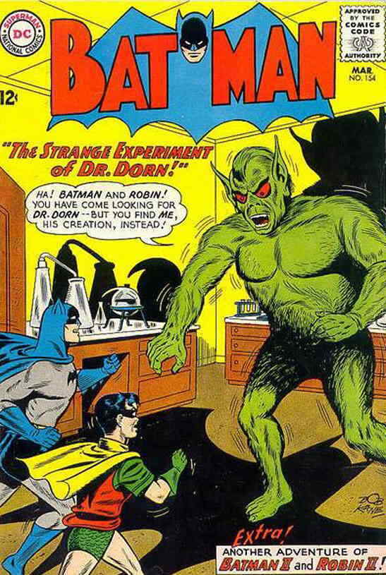 Batman #154 VG; DC | low grade - March 1963 Dr. Dorn Creature - we combine shipp