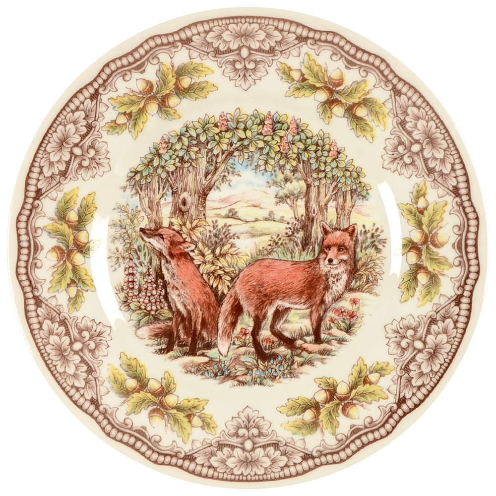 Victorian English Pottery-Royal Stafford Homeland Salad Plate 11504299