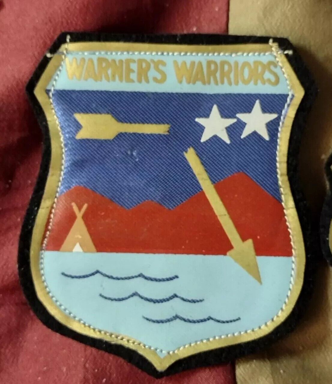 SCARCE Vietnam Era USAAF PATCH Broken Arrow Warner's Warriors Patch USAF